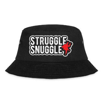 BJJ Jiu Jitsu - Bucket Hat - Schwarz - Vorne - Lela (165cm)