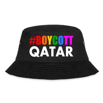 Boycott qatar - Bucket Hat - black - Front - Lela (165cm)