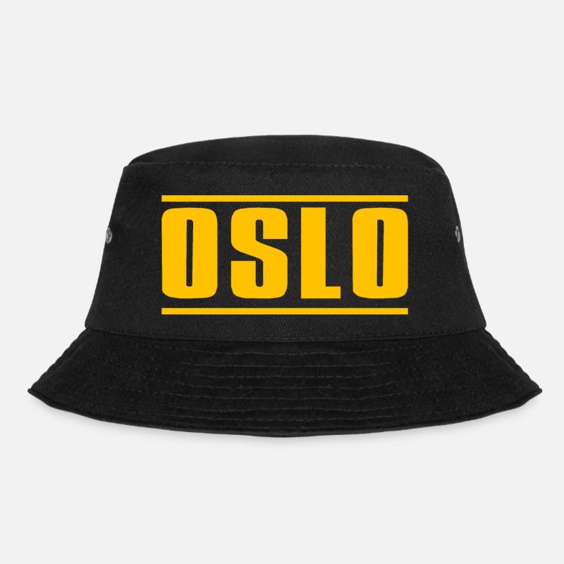Oslo - Bucket Hat - Schwarz