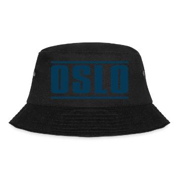 Oslo - Bucket Hat - Schwarz - Vorne - Lela (165cm)