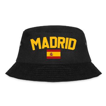 Madrid - Bucket Hat - Schwarz - Vorne - Lela (165cm)
