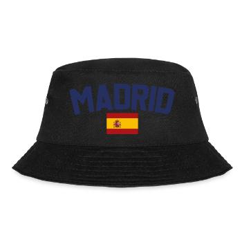 Madrid - Bucket Hat - Schwarz - Vorne - Lela (165cm)
