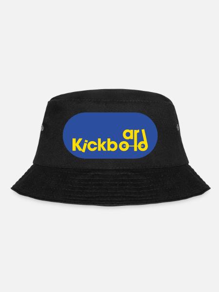 Kickboard Logo - Bucket Hat - Schwarz