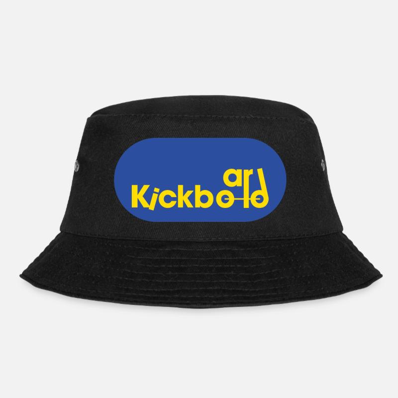 Kickboard Logo - Bucket Hat - Schwarz