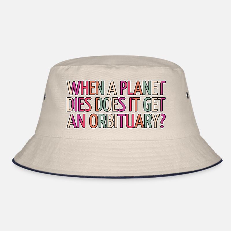 Art Cool Astrophysics Statement Bday Funny Bucket Hat