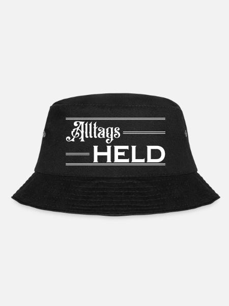 Alltagsheld - Bucket Hat - Schwarz