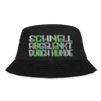 spruch bullterrier welpe chihuahua geschenk - Bucket Hat - Schwarz - Vorne - Lela (165cm)