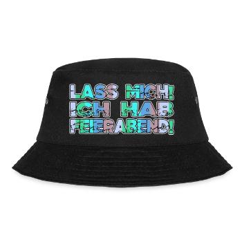 geek witzig zitat spruch lieben geschenkidee humor - Bucket Hat - Schwarz - Vorne - Lela (165cm)