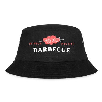 Je peux pas j'ai barbecue - Bob - noir - Devant - Lela (165cm)