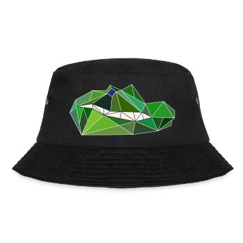 Crocodile - Bucket Hat - black - Front - Lela (165cm)