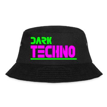 Dark techno - Bucket Hat - black - Front - Lela (165cm)