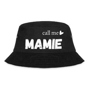 Nenn mich Oma - Bucket Hat - Schwarz - Vorne - Lela (165cm)