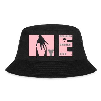 Finding My Course: Choice, Decision, Life - Bucket Hat - black - Front - Lela (165cm)