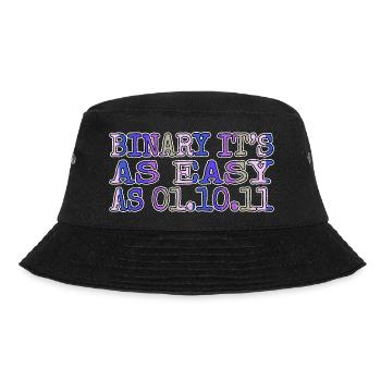 hacking computer but i do ethical geek computer - Bucket Hat - Schwarz - Vorne - Lela (165cm)