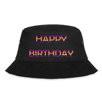 JOYEUX ANNIVERSAIRE. HAPPY BIRTHDAY. ANNIVERSAIRE. - Bob - noir - Devant - Lela (165cm)