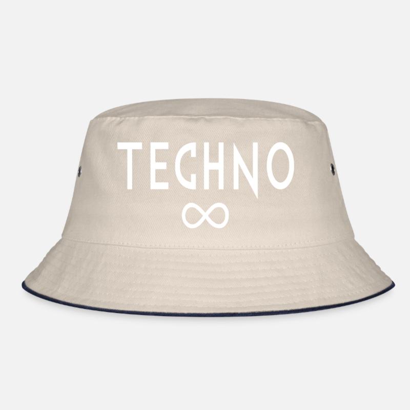 Techno Unendlichkeit Bucket Hat