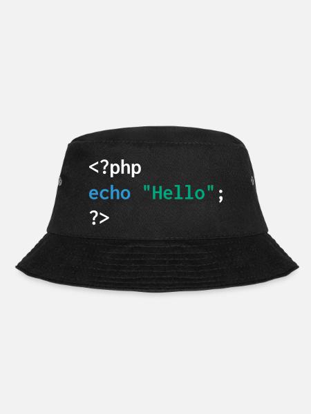 Développeur php web humour drôle - Bob - noir