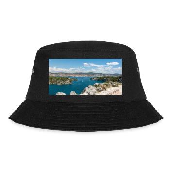 Panoramablick Primošten, Šibenik-Knin, Kroatien - Bucket Hat - Schwarz - Vorne - Lela (165cm)
