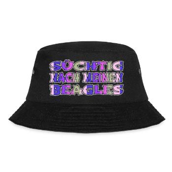 spaß hunderasse haustier zitat geburtstagsgeschenk - Bucket Hat - Schwarz - Vorne - Lela (165cm)