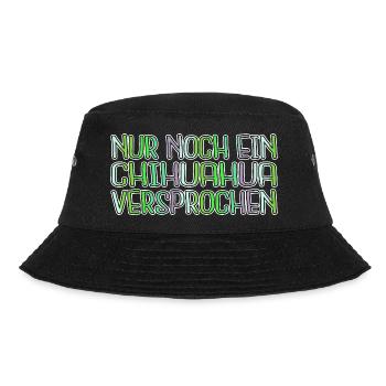 lieblingshund weihnachten bday lustig doggie - Bucket Hat - Schwarz - Vorne - Lela (165cm)