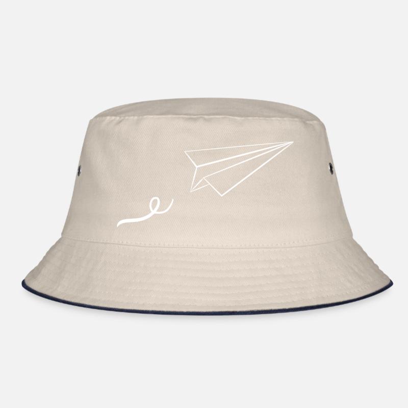 Papierflieger Bucket Hat