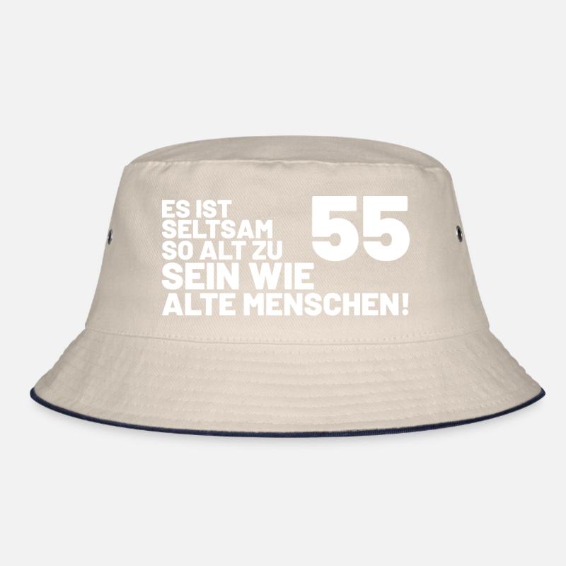 55. Geburtstag Spruch - Es ist seltsam so alt Bucket Hat