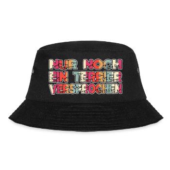 pfote hundehalter zitat pudel geburtstag - Bucket Hat - Schwarz - Vorne - Lela (165cm)