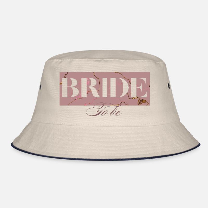 Braut wird Roségold - Die Braut Bucket Hat