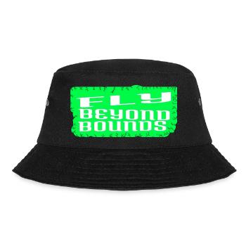creative expression birthday present - Bucket Hat - Schwarz - Vorne - Lela (165cm)