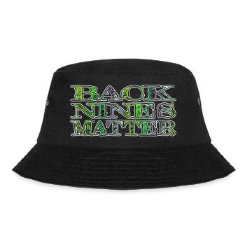 cool golfclothing golf shoes golf club jokes quote - Bucket Hat - Schwarz - Vorne - Lela (165cm)