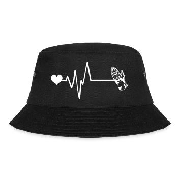 Prier, Pouls, Coeur, Amour - Bob - noir - Devant - Lela (165cm)