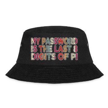hacking coding funny sayings happy bday - Bucket Hat - black - Front - Lela (165cm)