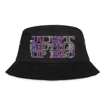 cool astronomy tshirt space travel geek fun - Bucket Hat - Schwarz - Vorne - Lela (165cm)