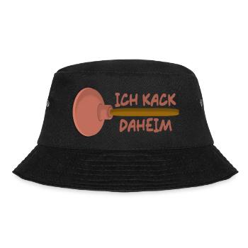 Kolben - Bucket Hat - Schwarz - Vorne - Lela (165cm)