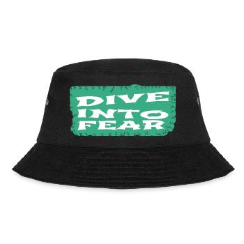 Boldness Cultivating Courage Adventure Activities - Bucket Hat - black - Front - Lela (165cm)