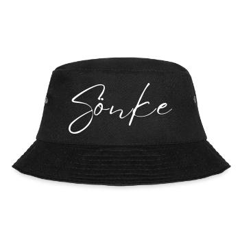 Sönke Name T-Shirt Geschenk Für Männer - Bucket Hat - Schwarz - Vorne - Lela (165cm)