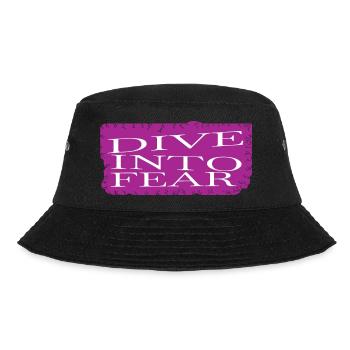 funny sayings birthday present happy - Bucket Hat - Schwarz - Vorne - Lela (165cm)