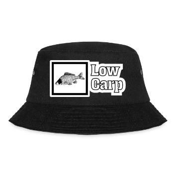 Low Carp Hunters Carphunters Karpfen Karpfenangler - Bucket Hat - Schwarz - Vorne - Lela (165cm)