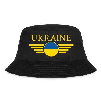 J’aime l’Ukraine, T-shirt design de style élégance - Bob - noir - Devant - Lela (165cm)