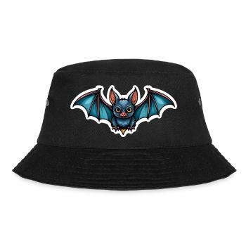 Bat Neo Traditional - Bucket Hat - black - Front - Lela (165cm)