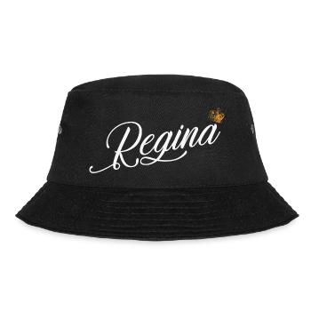 Regina Custom Name für Frauen Kinder Kleinkinder - - Bucket Hat - Schwarz - Vorne - Lela (165cm)