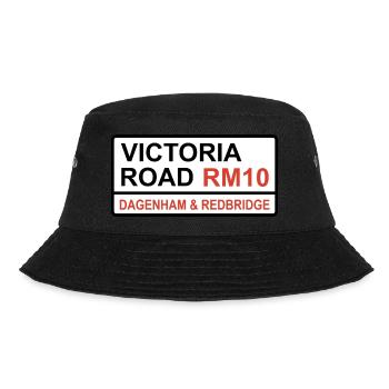 Dagenham & Redbridge Victoria Road Iconic Sign - Bucket Hat - black - Front - Lela (165cm)
