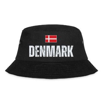 Drapeau du Danemark, fier danois - Bob - noir - Devant - Lela (165cm)