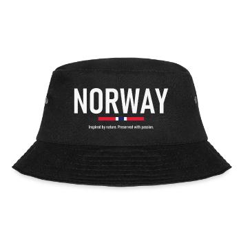Norvège - Norvège - Norvège - Drapeau - Scandinavie - Bob - noir - Devant - Lela (165cm)