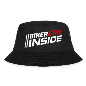 Biker Girl à l’intérieur des lettres (les couleurs peuvent être changées) - Bob - noir - Devant - Lela (165cm)