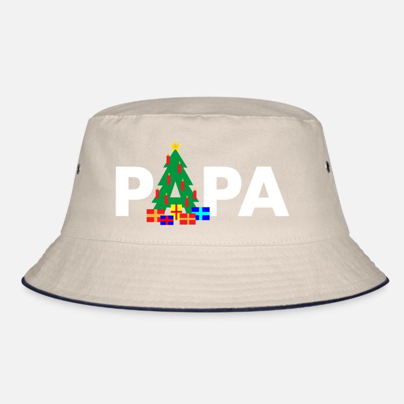 Dad Christmas Tree Bucket Hat