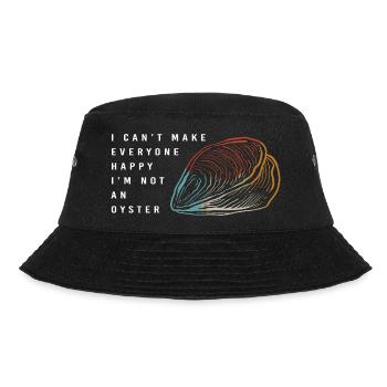 Oysters - Bucket Hat - black - Front - Lela (165cm)