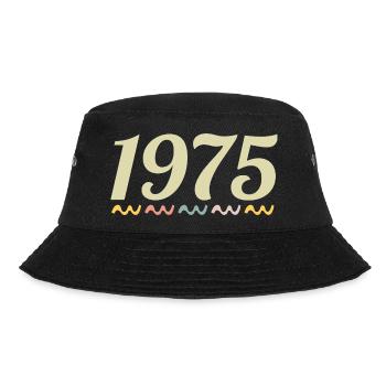 1975 - Bucket Hat - Schwarz - Vorne - Lela (165cm)
