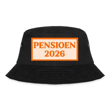 Renten 2026 - Bucket Hat - Schwarz - Vorne - Lela (165cm)
