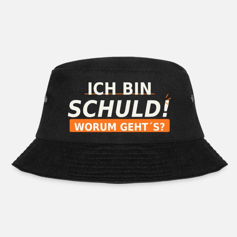 Ich bin schuld Worum geht’s? - Bucket Hat - Schwarz